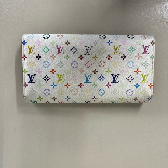🚨Deal Alert Louis Vuitton Multicolor Sarah Long Wallet 💎Authentic - Picture 4 of 15